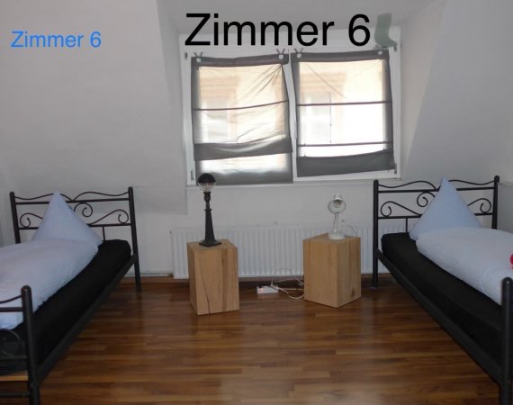 Doppelzimmer mit Gemeinschaftsbad