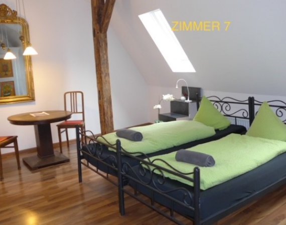 Doppelzimmer mit Gemeinschaftsbad